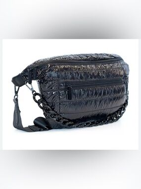 BCBGeneration Channel Quilted Sling Crossbody Bag